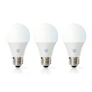 WLAN Smart LED-Lampen | Warmweiß bis kaltweiß | E27 | 3er-Pack