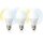 WLAN Smart LED-Lampen | Warmweiß bis kaltweiß | E27 | 3er-Pack