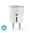 Smartlife Smart Stecker | WLAN | Leistungsmesser | 2500 W | Schutzkontakt / Typ F (CEE 7/7) | -10 - 40 °C | Android™ / IOS | Weiss