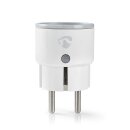 Smartlife Smart Stecker | WLAN | Leistungsmesser | 2500 W | Schutzkontakt / Typ F (CEE 7/7) | -10 - 40 °C | Android™ / IOS | Weiss