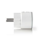 Smartlife Smart Stecker | WLAN | Leistungsmesser | 2500 W | Schutzkontakt / Typ F (CEE 7/7) | -10 - 40 °C | Android™ / IOS | Weiss