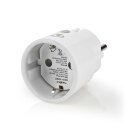 Smartlife Smart Stecker | WLAN | Leistungsmesser | 2500 W | Schutzkontakt / Typ F (CEE 7/7) | -10 - 40 °C | Android™ / IOS | Weiss