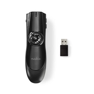 Laser Presenter  |  Drahtlos  |  USB-Mini-Dongle  |  Schwarz