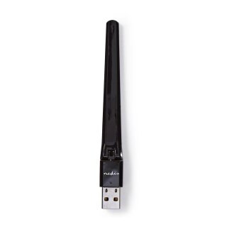 Drahtloses Netzwerk-Dongle | AC600 | Dualband | Schwarz