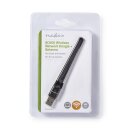 Drahtloses Netzwerk-Dongle | AC600 | Dualband | Schwarz