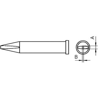 Lötspitze Meisselform 1.6 mm