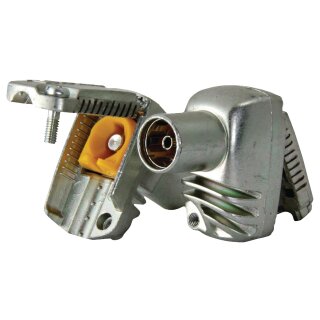 Koax Female Metall Silber