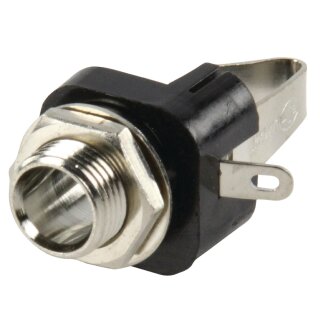 Audio-Stecker 6.35 mm Female Silber