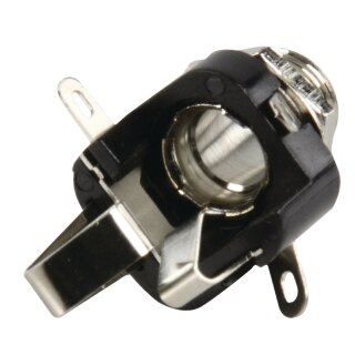 Audio-Stecker 6.35 mm Female Schwarz