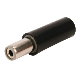 Netzstecker Male PVC Schwarz