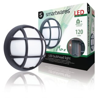 LED Außenwandleuchte 4 W 120 lm Schwarz