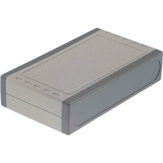 Kunststoffgehäuse 92 x 155 x 29.5 mm grau / hellgrau ABS
