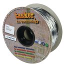 Datenkabel auf Rolle 6x 0.25 - 100 m Schwarz