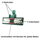 Bodendüse Rad Wappenanschluss für Vorwerk Kobold 118 119 120 121 122 Tiger 250 252 VT VT250 VT251