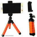 13cm Mini Tisch Stativ flexibel Smartphone iPhone Actioncam