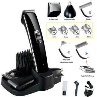 Premium Haarschneidemaschine Haarschneider Set + Basis Station