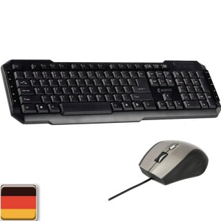 König Multimedia / Gaming Maus & Tastatur Set USB Bundle Pc deutsch