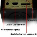 Mini Bluetooth Box Musik MP3 Lautsprecher Radio Freisprechfunktion für Smartphone iPhone