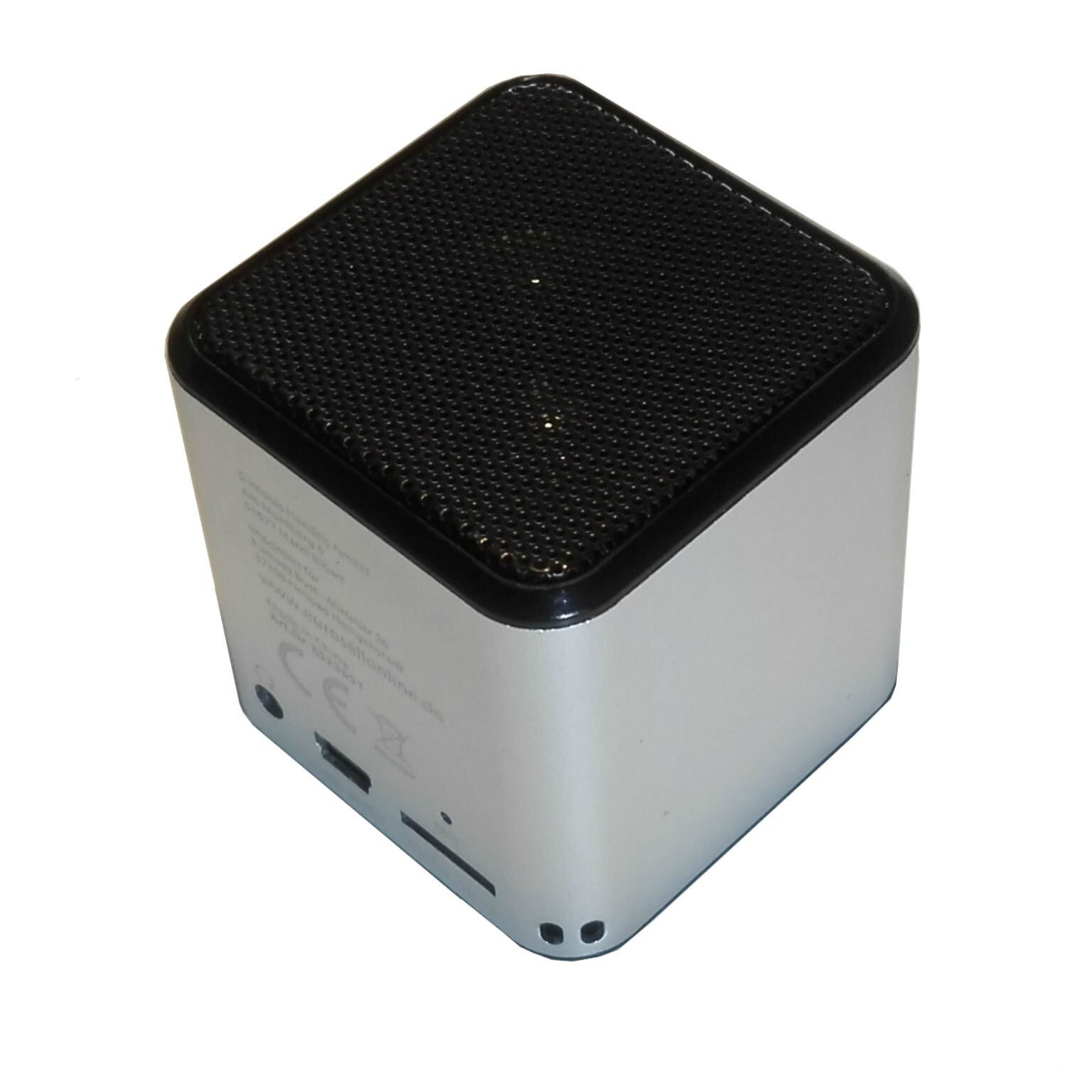 Mini Bluetooth Würfel Lautsprecher + Radio + Aux + Akku