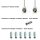 Breitband Kabel-Fernsehen Verteiler 6-fach TV Splitter DVB-T DVB-C CATV