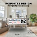 6-fach Antennenverteiler Splitter für Kabelfernsehen / DVB-T2 / Sat Verteiler