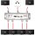 6-fach Antennenverteiler Splitter für Kabelfernsehen / DVB-T2 / Sat Verteiler