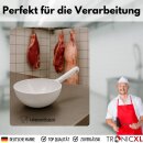 XXL Schöpfkelle 2 Liter Kunststoff Schöpflöffel Schöpf Kelle Löffel weiß Suppenkelle