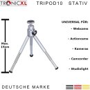 TronicXL Tripod 10 W Stativ für Kamera / Webcam zb...