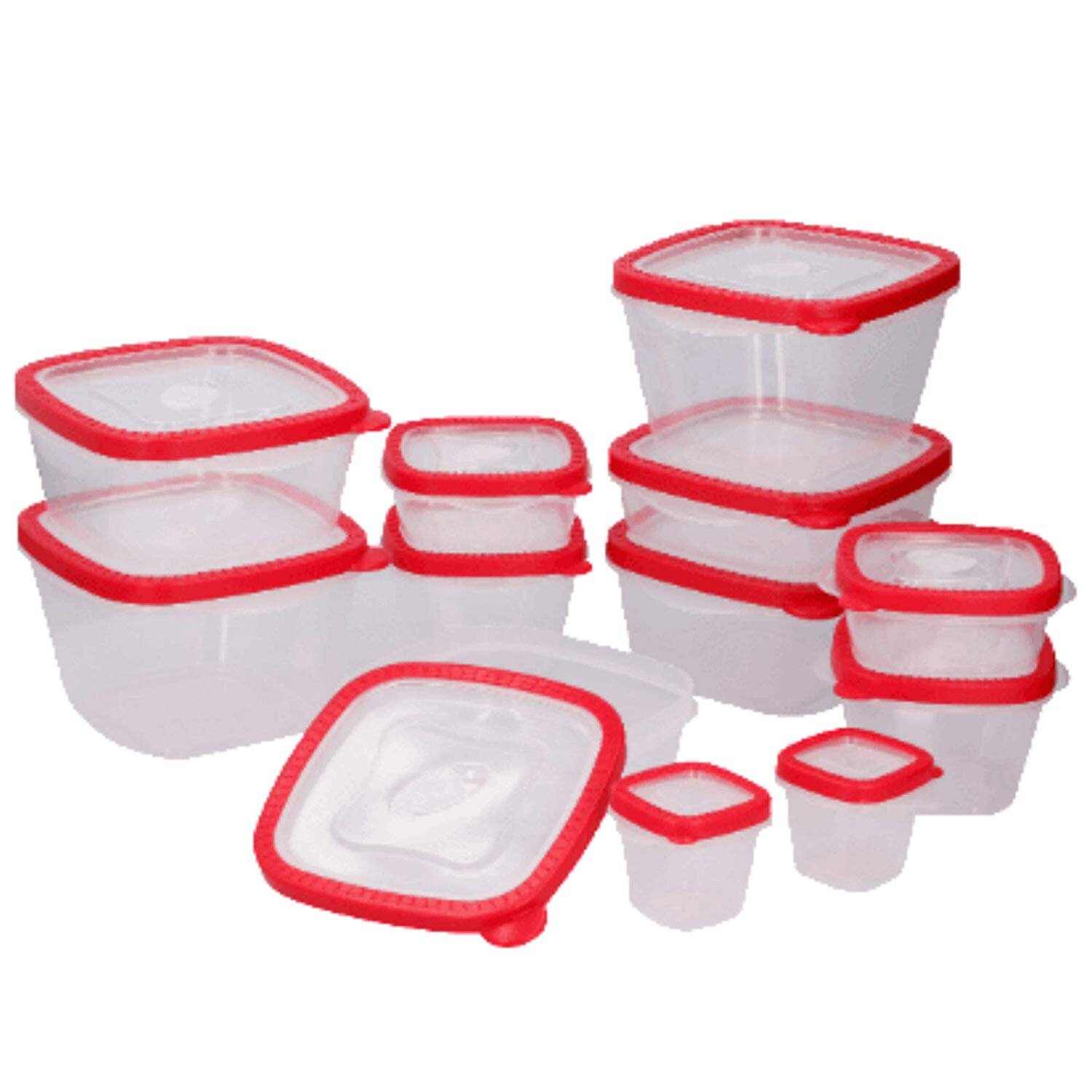 TronicXL 24 TLG Set Frischhaltedose Aufbewahrung Vorrats Dose Kche D,  12,90