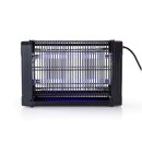 TronicXL 50m² Insekten Abwehr Profi Insektenvernichter elektrisch Mosquito Stopp Stechmücken Lichtfalle Licht Falle UV-A UVA mit Schalter + Auffangbehälter + Kette