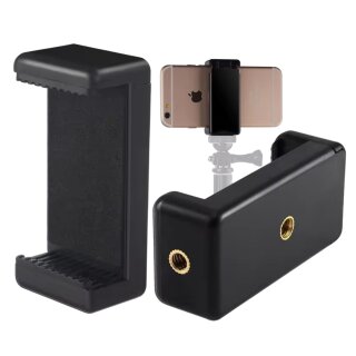 TronicXL Universale Handy Halterung Stativ Adapter Aufsatz für Smartphone Apple iPhone Samsung Sony LG Huawei Cubot ZTE