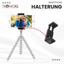 TronicXL Universale Handy Halterung Stativ Adapter Aufsatz für Smartphone Apple iPhone Samsung Sony LG Huawei Cubot ZTE