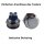Eurosell Premium Edelstahl Klingelplatte Oval Türklingel + Schrauben + Dübel + Taster silber