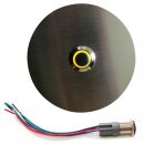 Eurosell Premium Edelstahl Klingelplatte Klingel Rund V2A...