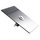 TronicXL Klingelschild LED Klingelplatte Alu anthrazit beleuchtet gelb …