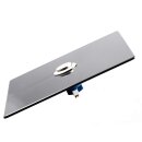 TronicXL Klingel Schild Klingelplatte Aluminium anthrazit Türklingel Taster …