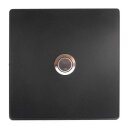 TronicXL Klingel Schild Klingelplatte Aluminium anthrazit Türklingel Taster …