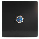 TronicXL Klingel Schild Klingelplatte Aluminium anthrazit Türklingel Taster …