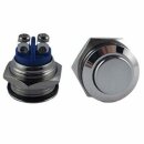 TronicXL Klingel Schild Klingelplatte Aluminium anthrazit Türklingel Taster …