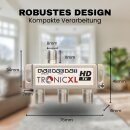 3fach F-Stecker Antennenverteiler DC-Durchlass TV Kabel Kabelfernsehen DVBC DVB-T2 zb für Unitymedia Vodafpne Splitter