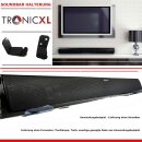 TronicXL Soundbar Wandhalterung Halterung zb. für Sonos Playbar Samsung Sony lg Bose