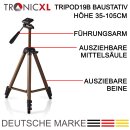 TronicXL Tripod19B 105cm Baustativ Stativ Laser für...
