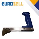 PROFI Edelstahl METZGER FLEISCHER Rippenzieher + 14mm Klinge blau Rippen Zieher