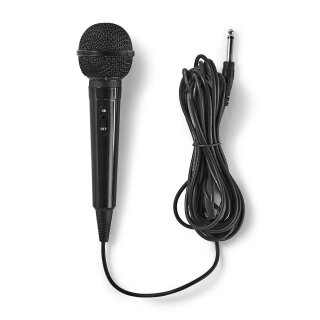Kabelgebundenes Mikrofon | Empfindlichkeit -75 dB +/-3 dB | 80 Hz – 12 kHz | 5,0 m