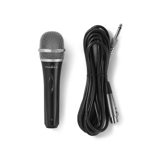 Kabelgebundenes Mikrofon | Empfindlichkeit -72 dB +/-3 dB | 50 Hz - 14 kHz | 5,0 m
