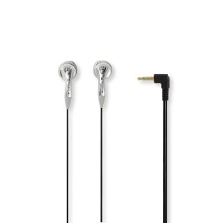 Kabelgebundene Kopfhörer  |  1,2-m-Rundkabel  |  In-Ear  |  Silber