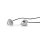 Kabelgebundene Kopfhörer  |  1,2-m-Rundkabel  |  In-Ear  |  Silber