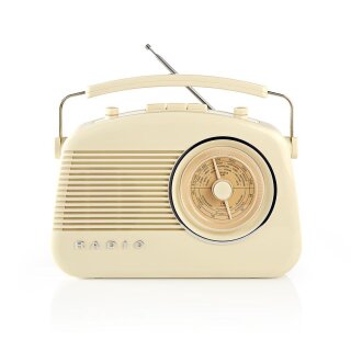 UKW-Radio  |  4,5 W  |  mobil tragbar Retro Vintage Design