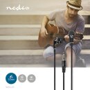Kopfhörer mit Kabel | 1,20 m Flachkabel | In-Ear | Weiß