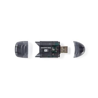 Kartenleser USB 2.0 Speicherkarten Lesegerät SD SDHC MMC Kartenlesegerät